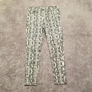 WILD FABLE SNAKESKIN ANIMAL PRINT SKINNY JEANS NEW W/OUT TAGS SEXY ROCKER PUNK